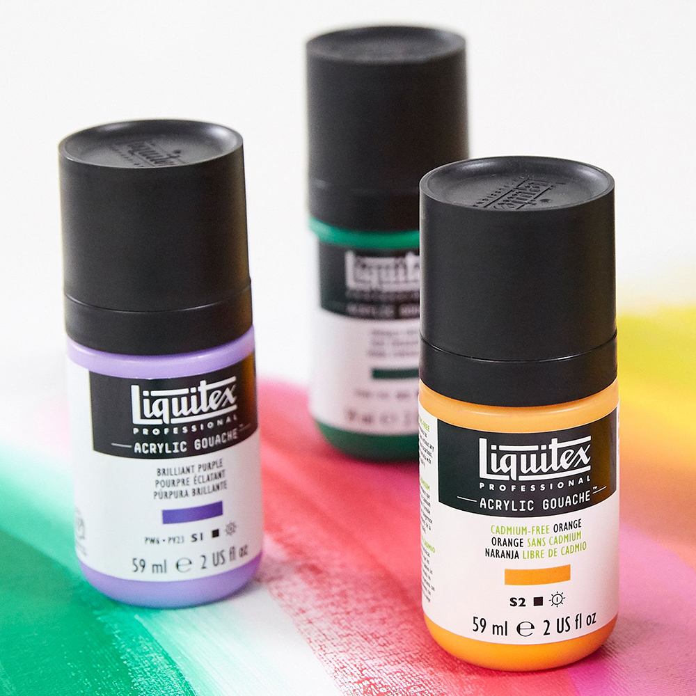 Màu acrylic vẽ vải cao cấp Liquitex Professional Soft Body Acrylic - 59ml (2Oz)