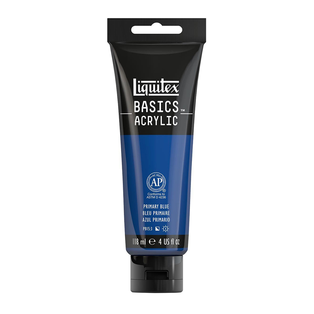 Màu acrylic phổ thông, vẽ đa chất liệu Liquitex Basic Acrylic 118ml (4Oz)