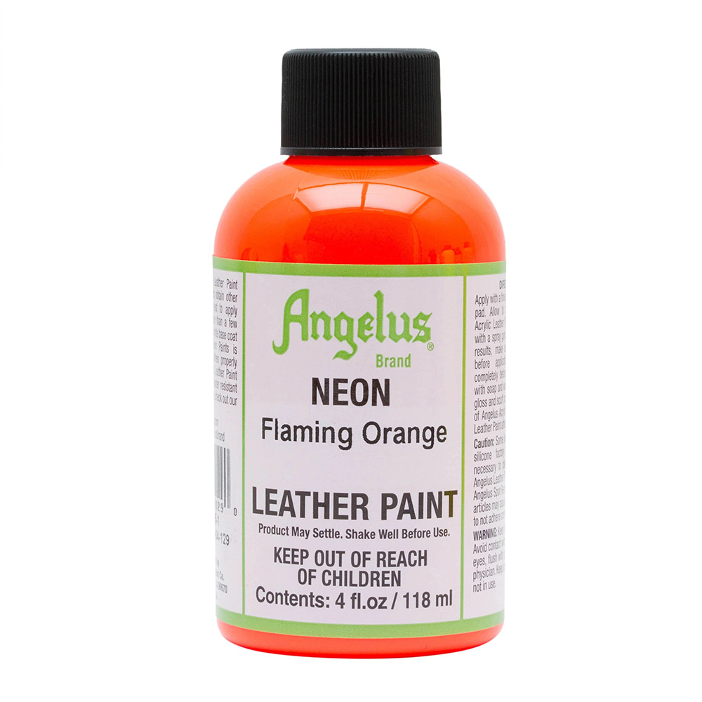 Màu acrylic vẽ lên da, vải Angelus Leather Paint (Neon) – 118ml (4Oz)
