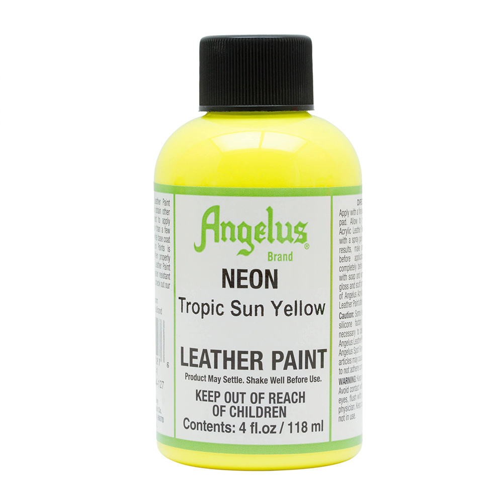 Màu acrylic vẽ lên da, vải Angelus Leather Paint (Neon) – 118ml (4Oz)