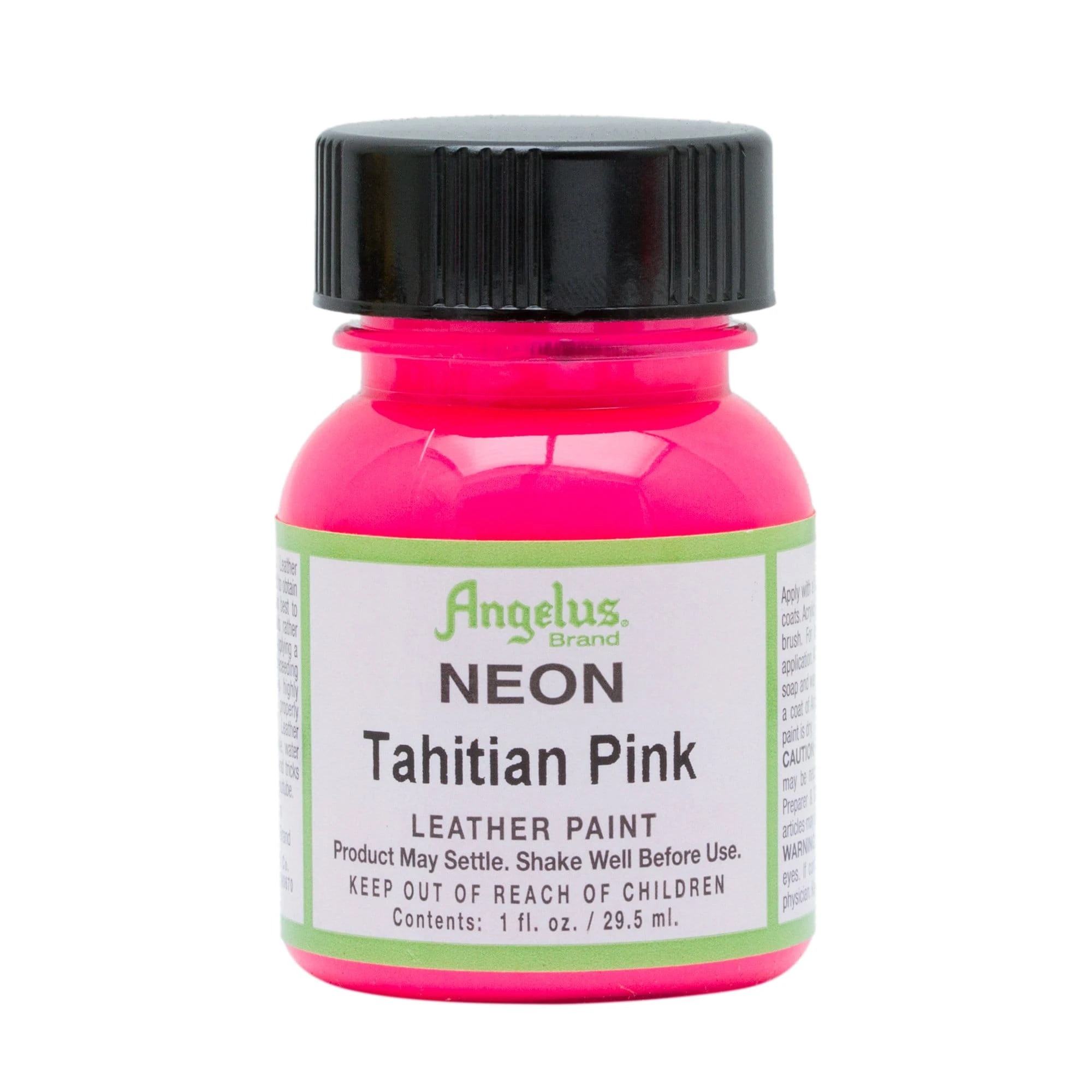 Màu acrylic vẽ lên da, vải Angelus Leather Paint (Neon) – 29.5ml (1Oz)