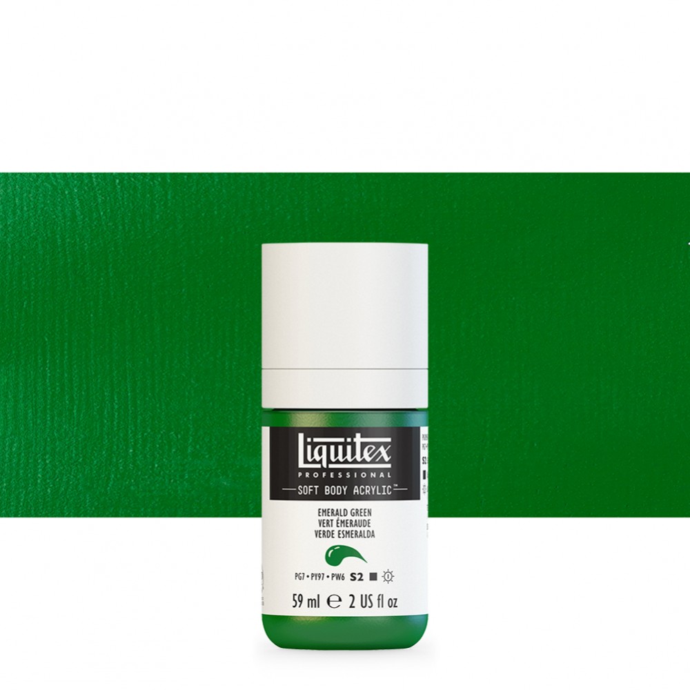 Màu acrylic vẽ vải cao cấp Liquitex Professional Soft Body Acrylic - 59ml (2Oz)