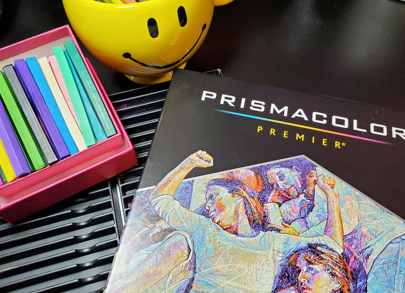 Bộ 48 bút chì màu lõi mềm không vỏ hạng họa sĩ Prismacolor Premier Art Stix