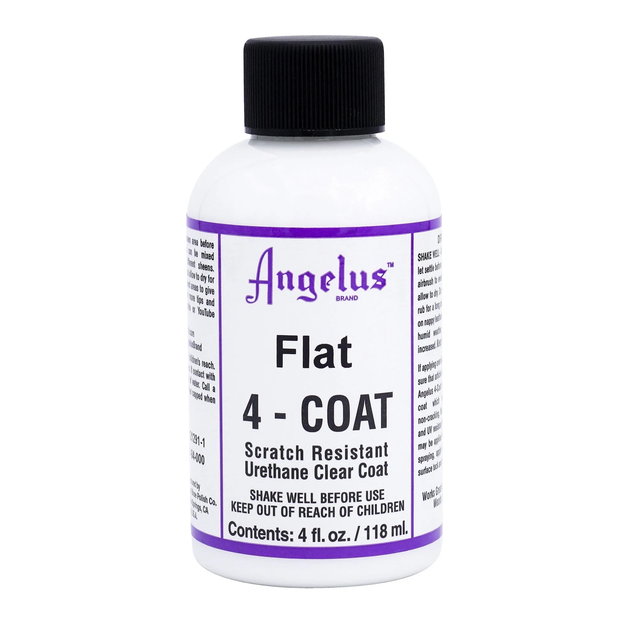 Dung dịch phủ bảo vệ màu cao cấp siêu mờ Angelus 4 Coat Flat