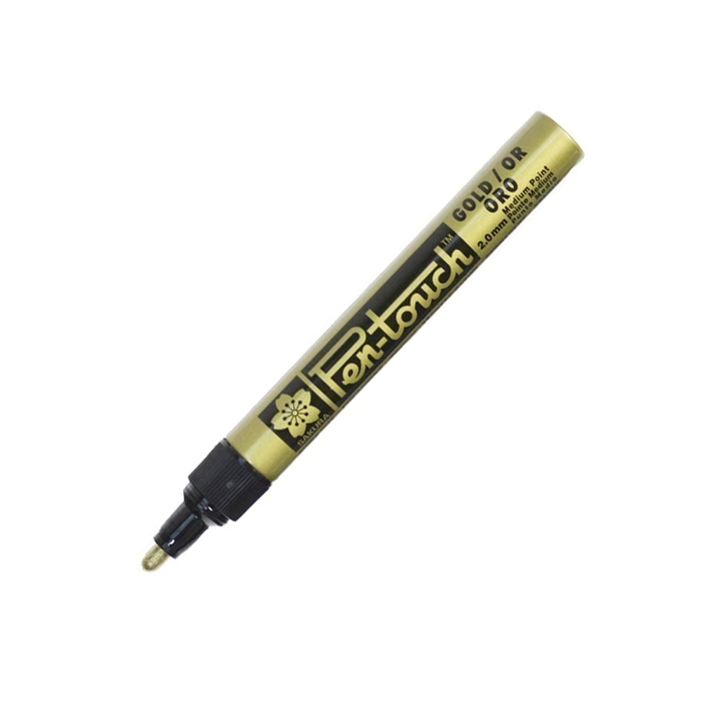 Bút sơn dầu vẽ đa chất liệu Sakura PenTouch Medium Point - Ngòi 2.0mm (Cây lẻ)