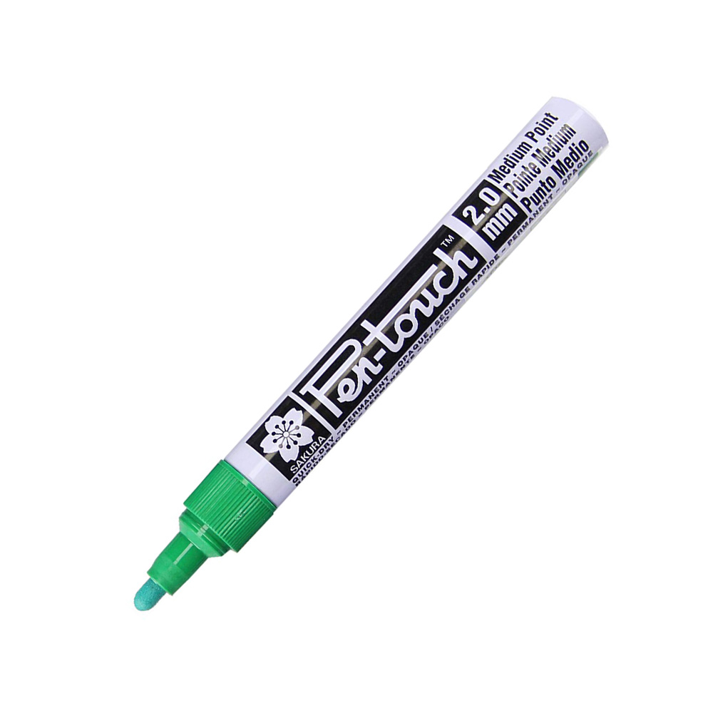 Bút sơn dầu vẽ đa chất liệu Sakura PenTouch Medium Point - Ngòi 2.0mm (Cây lẻ)