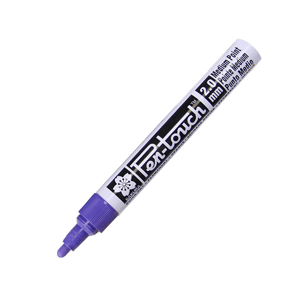 Bút sơn dầu vẽ đa chất liệu Sakura PenTouch Medium Point - Ngòi 2.0mm (Cây lẻ)