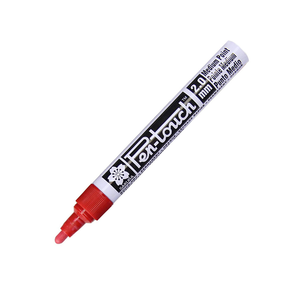Bút sơn dầu vẽ đa chất liệu Sakura PenTouch Medium Point - Ngòi 2.0mm (Cây lẻ)