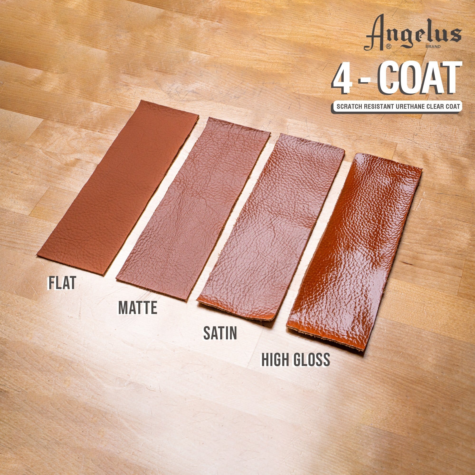 Dung dịch phủ bảo vệ màu cao cấp siêu mờ Angelus 4 Coat Flat