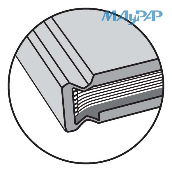 Sổ Sketch bìa cứng MayArt Hard Cover Sketch Book 110gsm - 120 trang