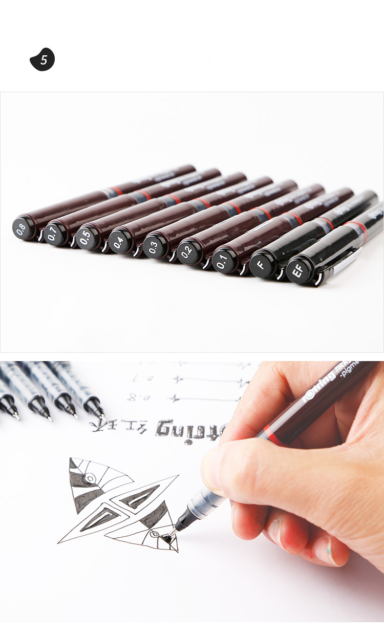 Bút chì bấm cơ học phổ thông vẽ phác thảo Rotring Tikky Mechanical Pencil (Cây lẻ)