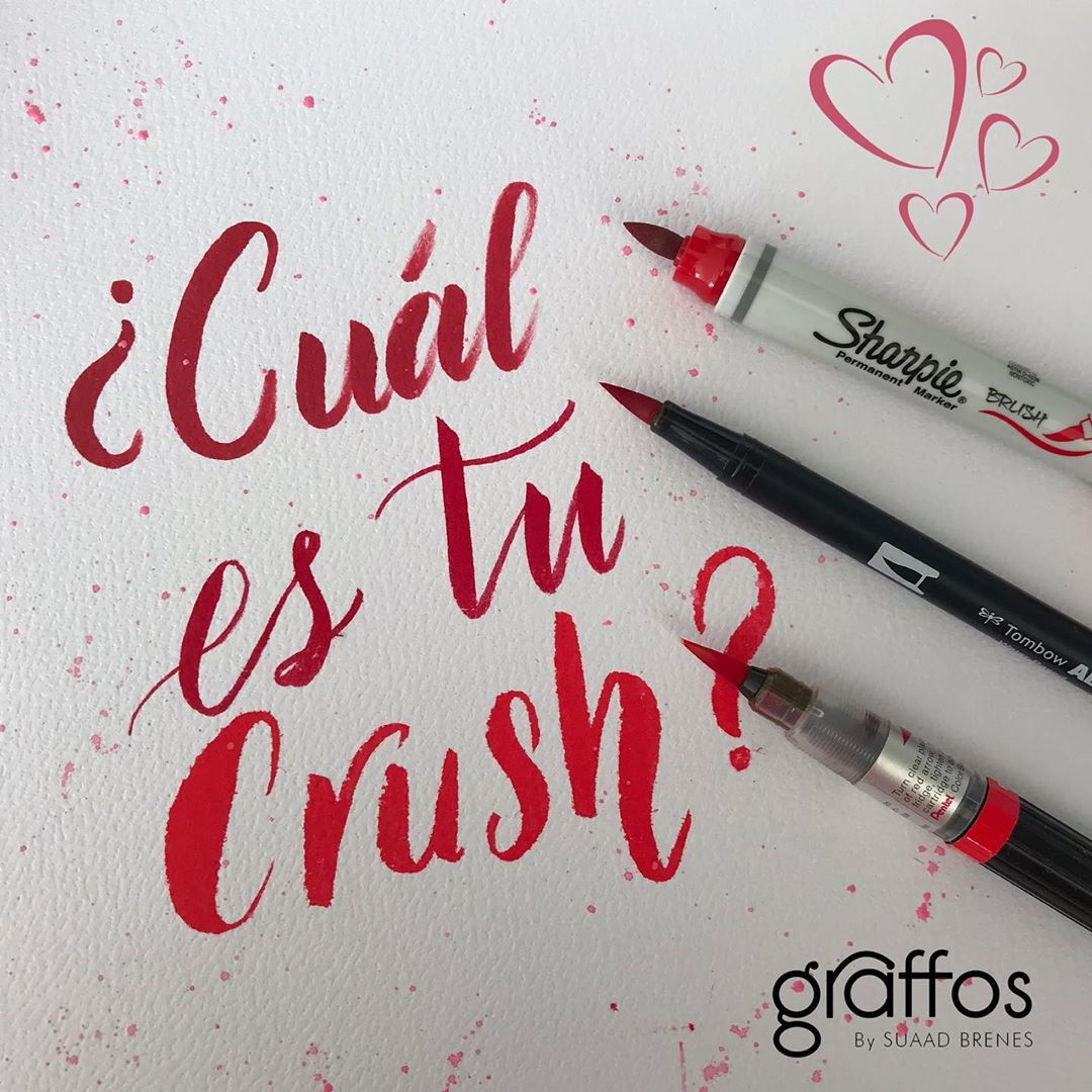 Bút lông dầu ngòi cọ vẽ đa chất liệu Sharpie Brush Tip 4.5mm (Cây lẻ)