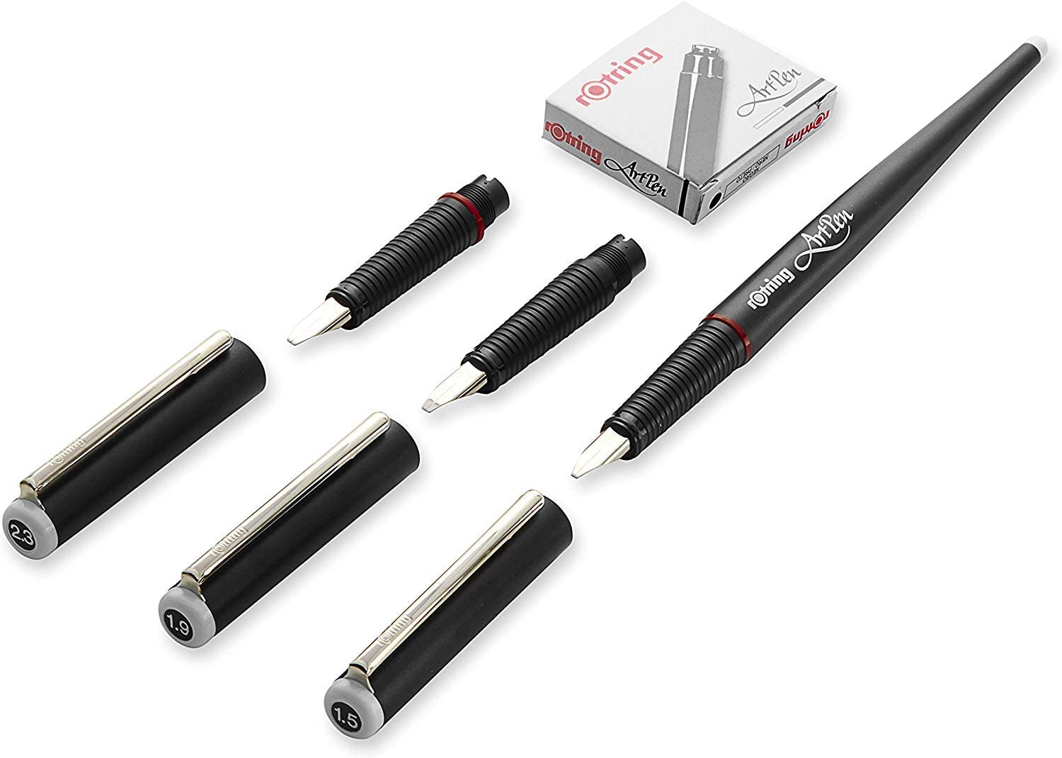 Hộp 6 ruột mực cho bút máy viết chữ thư pháp Rotring ArtPen Ink