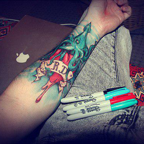Vỉ 24 màu bút lông dầu vẽ trên mọi chất liệu Sharpie Fine Point
