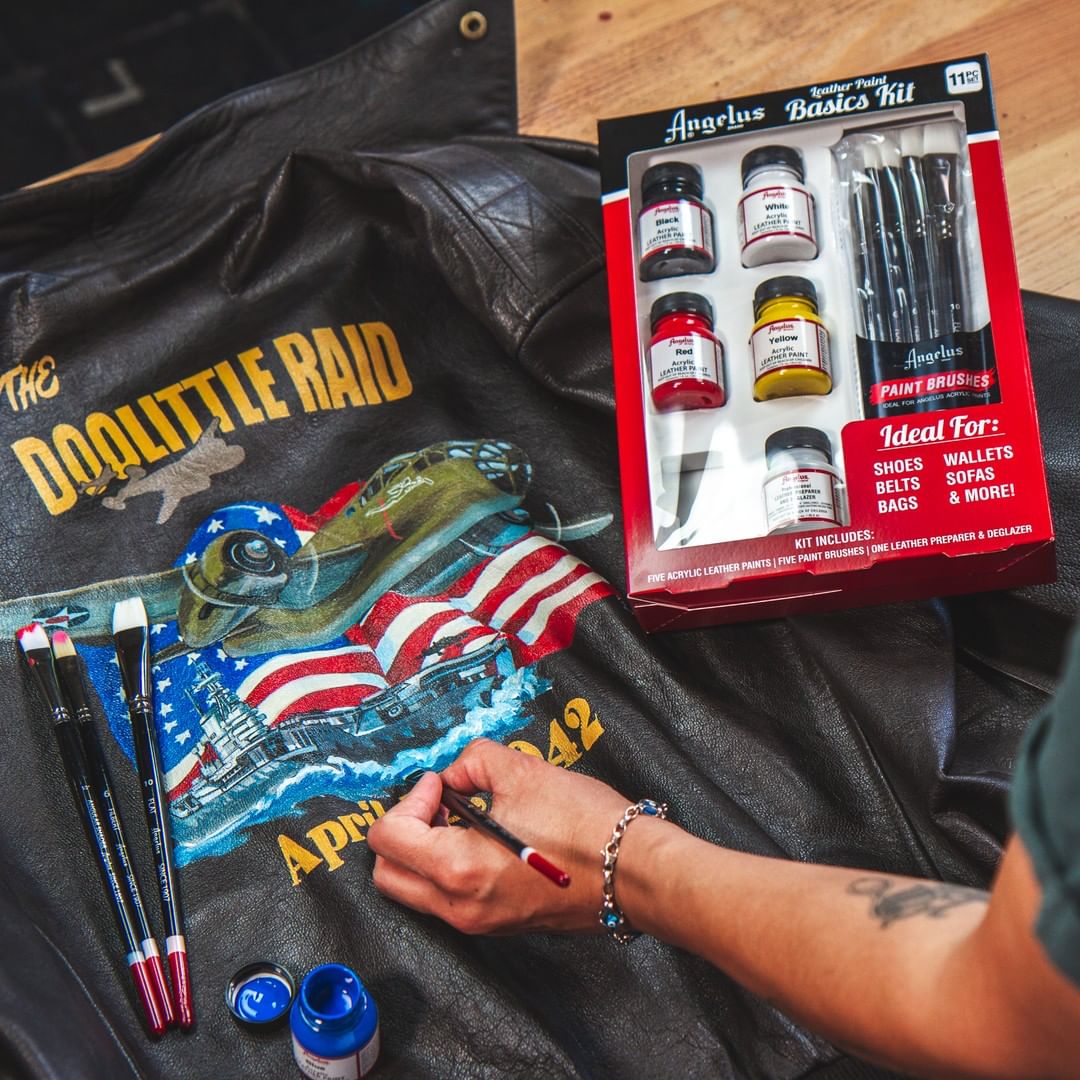 Dung dịch vệ sinh và tẩy lớp bảo vệ màu Angelus Preparer Deglazer – 147ml (5Oz)