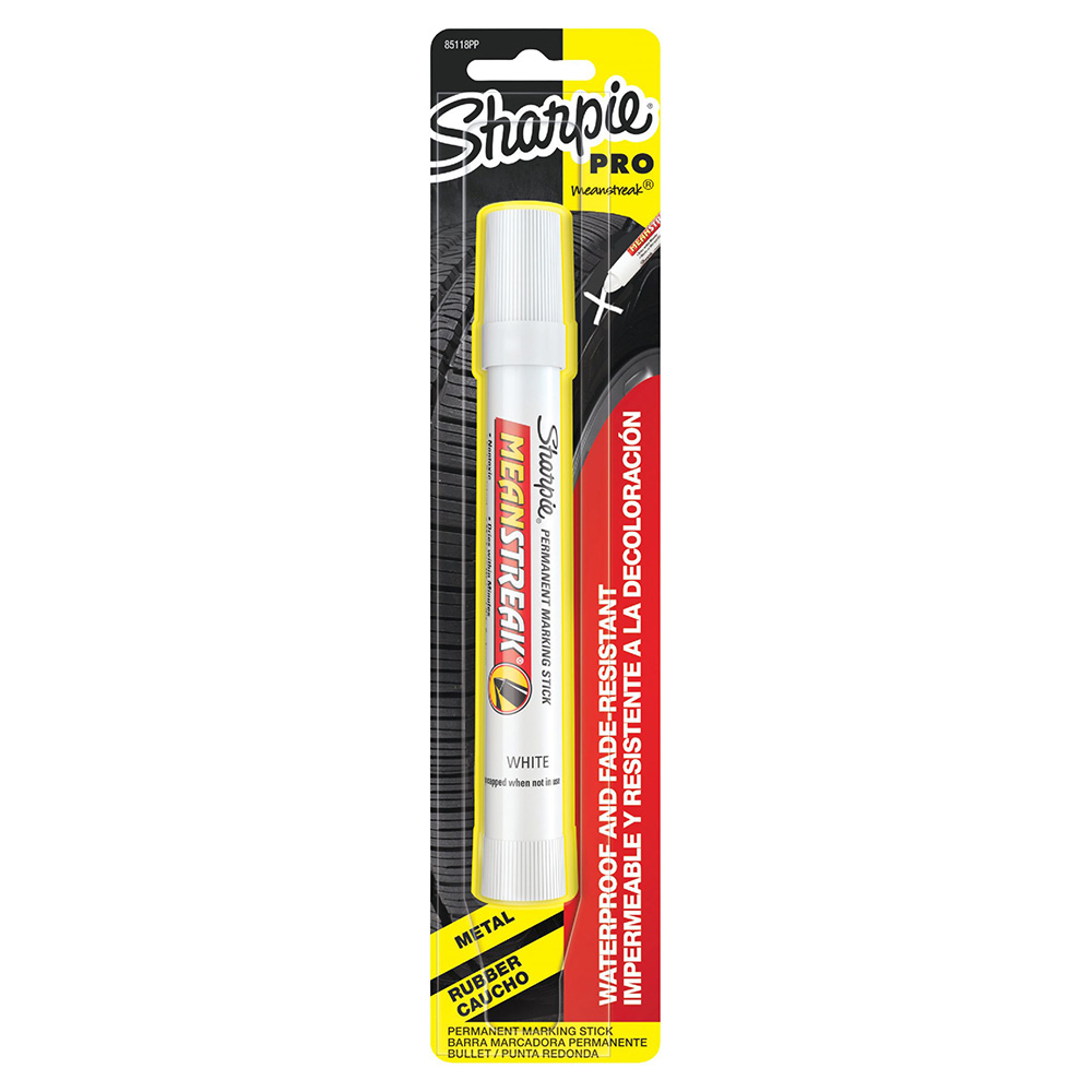 Bút sáp đánh dấu công nghiệp siêu bền ngòi tròn Sharpie Mean Streak, Bullet Tip