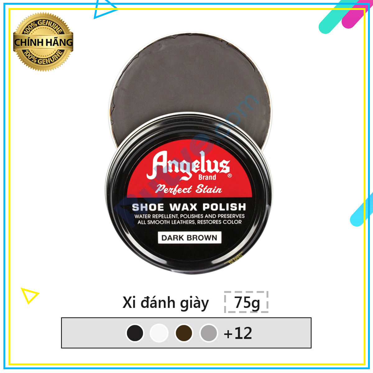 Xi đánh bóng và bảo vệ giày cao cấp Angelus Shoe Wax Polish – 75gr