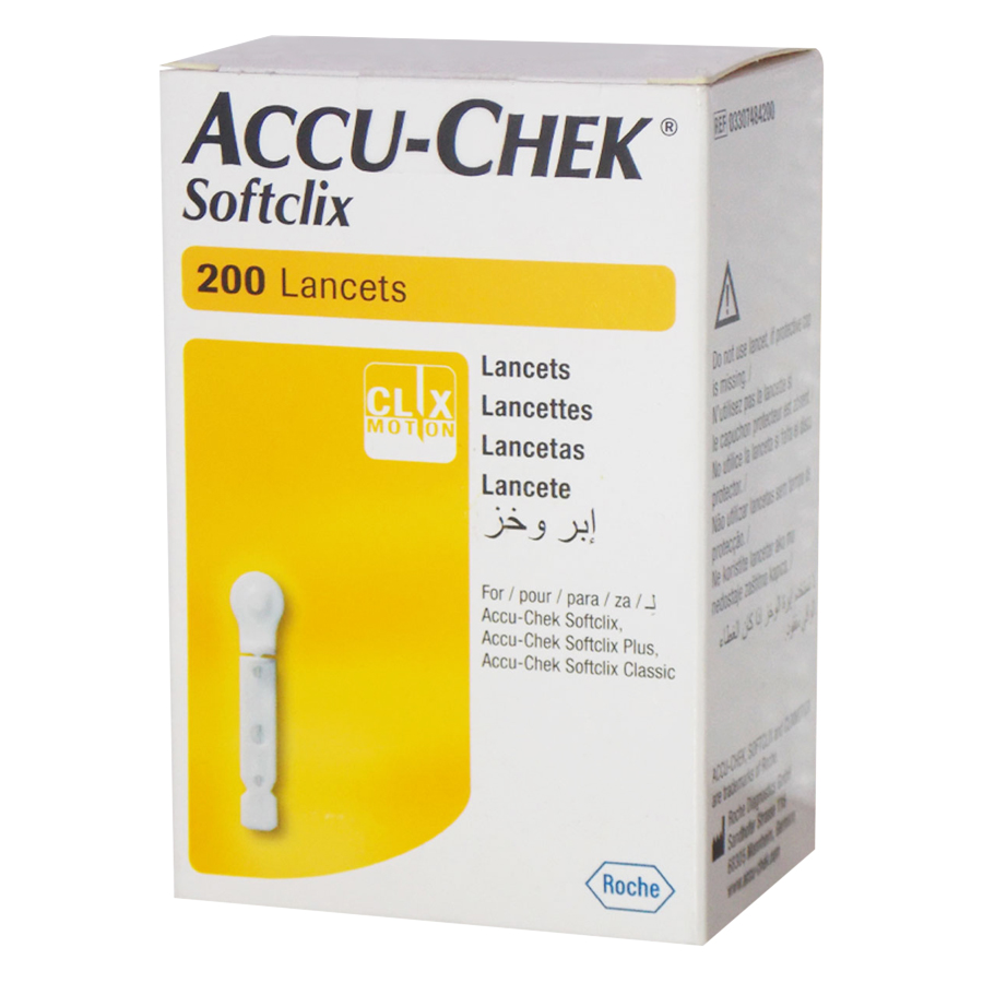 Kim bút lấy máu Accu-chek Softclix - 200 kim Nhà Thuốc Giang Nam