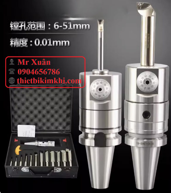 Bộ dao doa lỗ máy phay CNC
