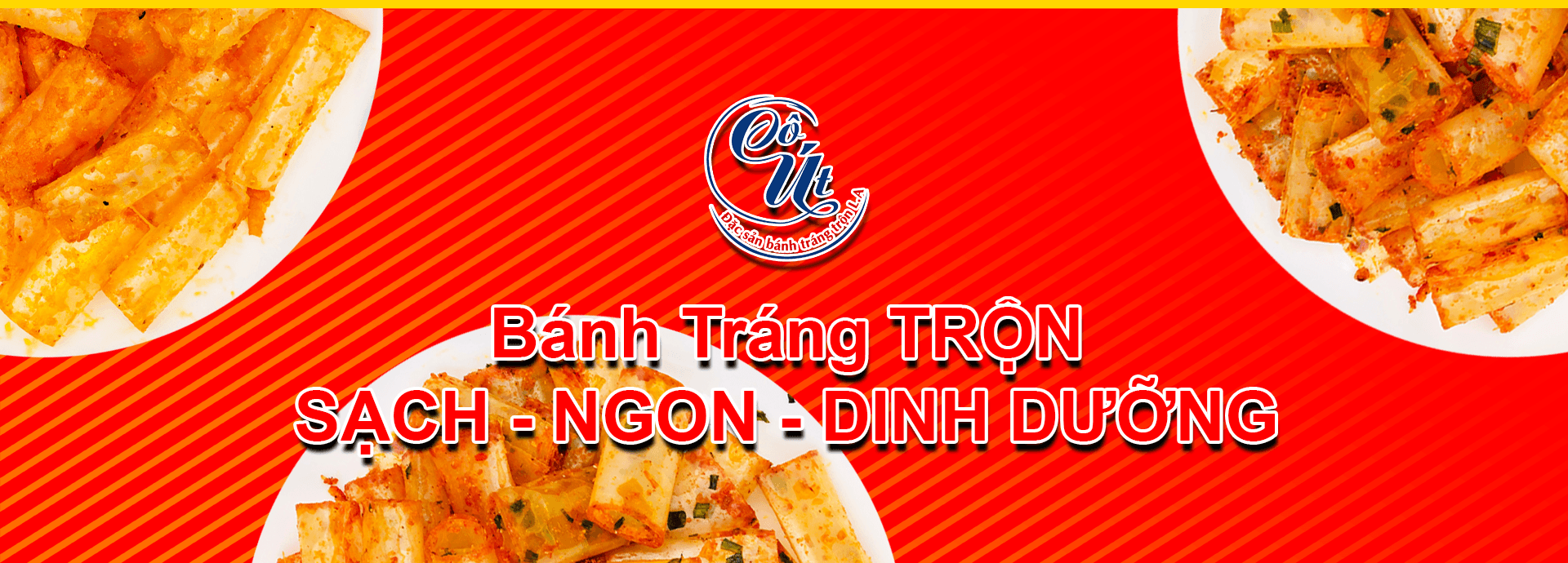 Bánh tráng trộn Long An Cô Út