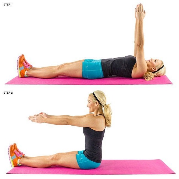 Bài tập Pilates Sit Up