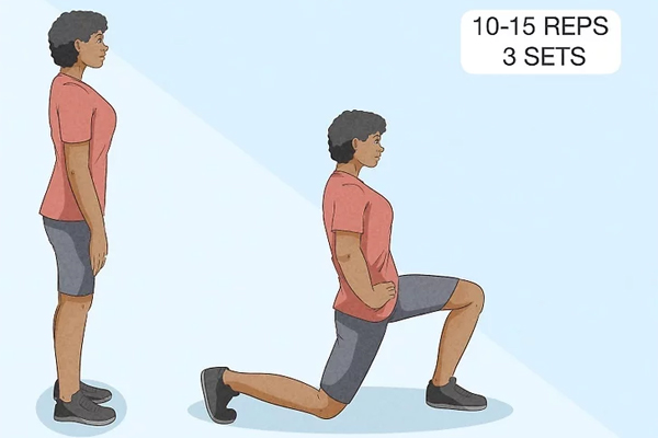 Bài tập Lunges