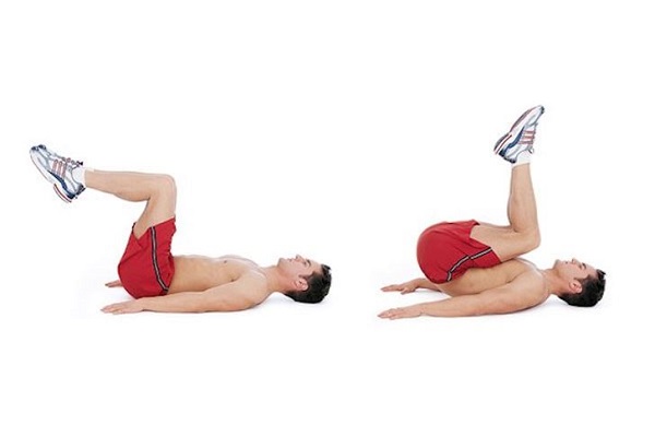 Bài gập bụng ngược