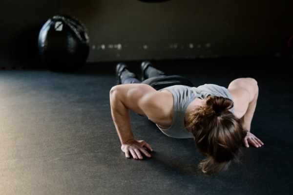 Eccentric push-up