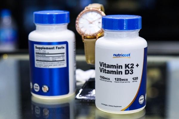 Nutricost Vitamin D3 K2 120 viên