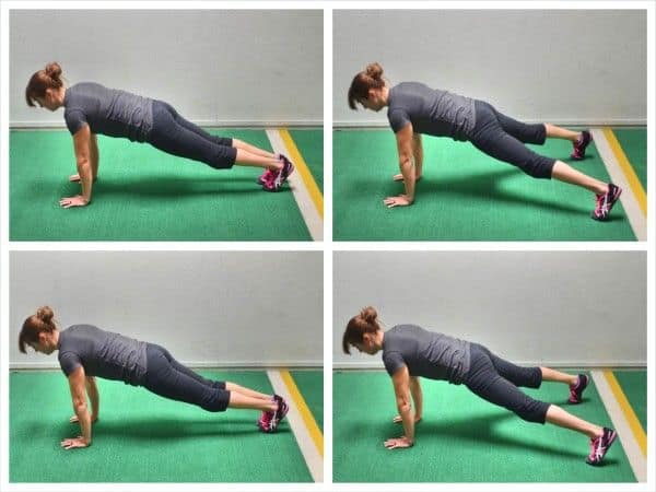 Plank nhảy