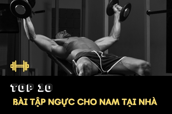 Top 10 bài tập ngực cho nam tại nhà tốt nhất