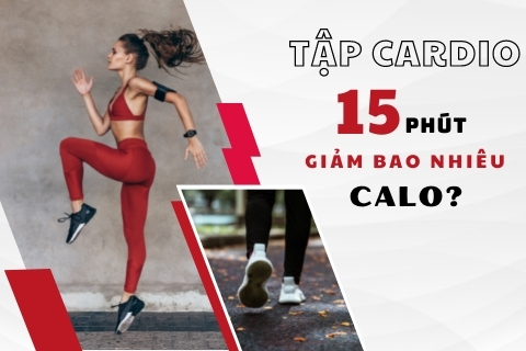 Tập cardio 15 phút giảm bao nhiêu calo? Đốt mỡ với 15 phút mỗi ngày