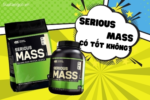 Sữa tăng cân Serious Mass có tốt không? Review đánh giá chi tiết