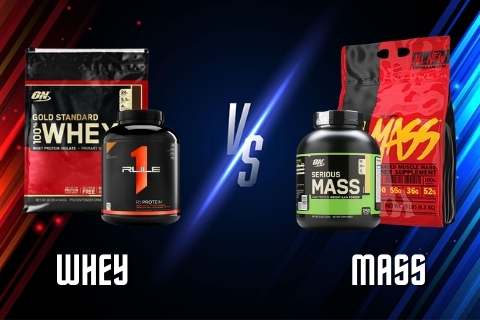 So sánh Whey và Mass: Thành phần, công dụng, đối tượng sử dụng