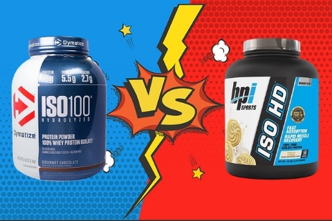 So sánh ISO 100 và ISO HD: Whey nào nuôi cơ hiệu quả hơn?