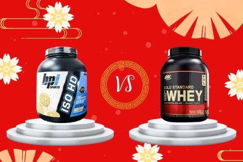 So sánh ISO HD và Whey Gold: Whey nào ngon và tốt hơn?