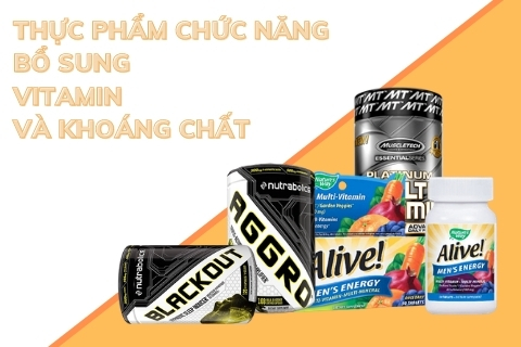 5 thực phẩm chức năng bổ sung vitamin và khoáng chất tốt cho gymer