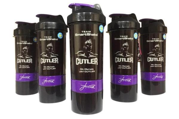 Bình lắc Smartshaker Jay Culter có tới 3 ngăn khác nhau