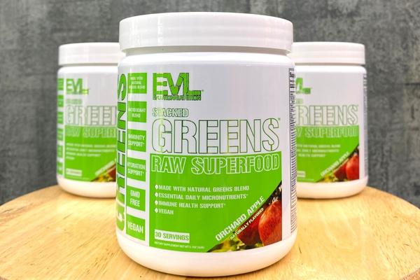 EVL Stacked Greens Raw 30 servings