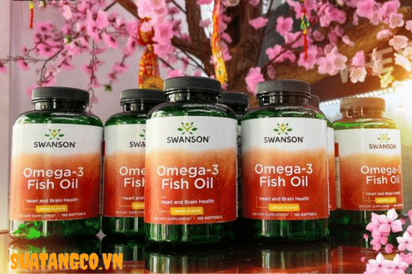 Swanson Omega-3 Fish Oil 150 viên