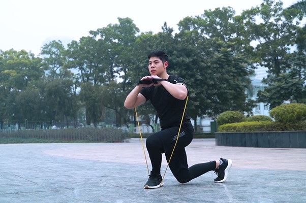Drop lunge