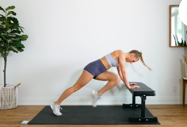 High Knee Plank