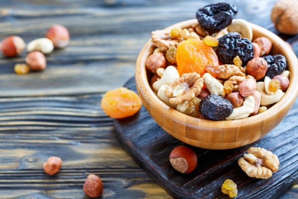 Các loại trái cây khô