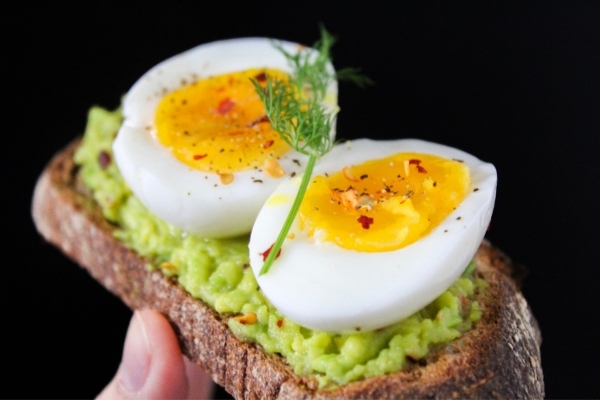 Trứng gà giàu protein