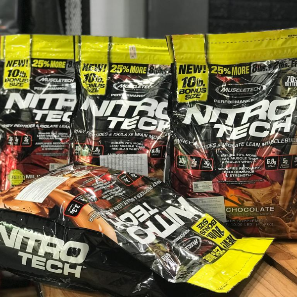 MuscleTech NitroTech 10lbs 4.5kg - Chính hãng giá ưu đãi