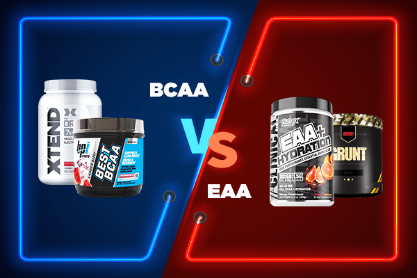 So sánh BCAA và EAA, loại nào chống dị hóa cơ bắp tốt hơn?