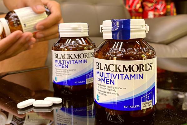 Blackmores Multivitamin for men hỗ trợ tăng cường sinh lý