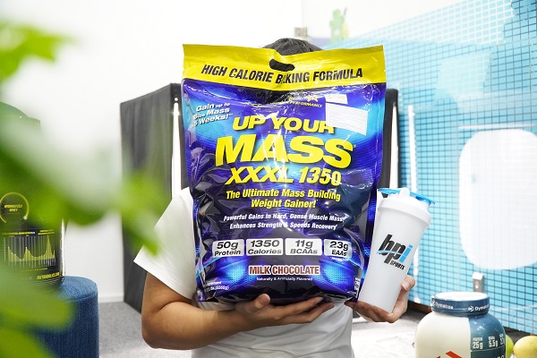 Không tập gym có nên uống mass