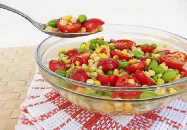 Món salad ngô
