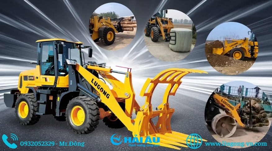 Máy Xúc Mini Lugong T939